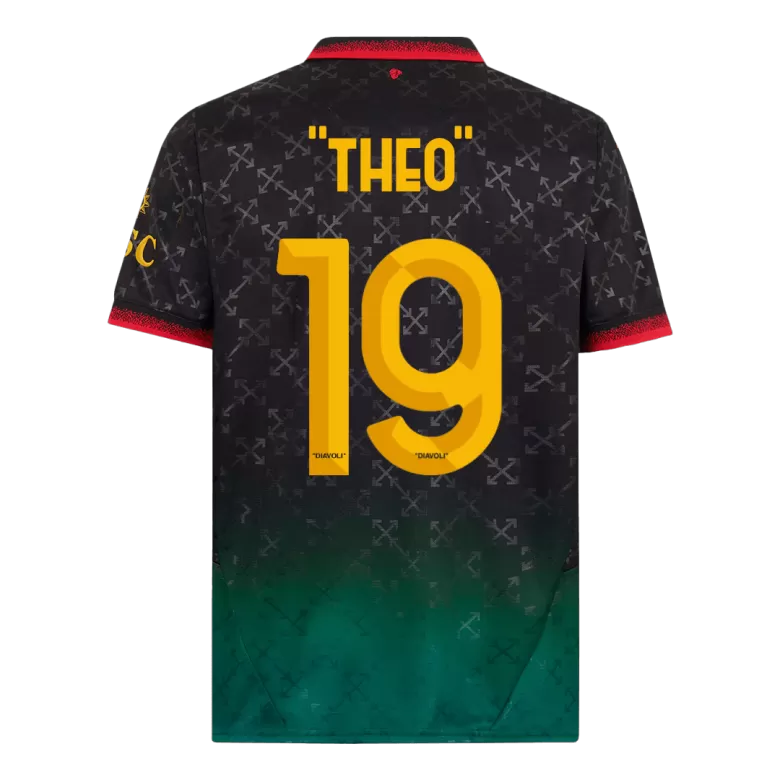 AC Milan "THEO" #19 Fourth Away Soccer Jersey 2024/25 - gojersey