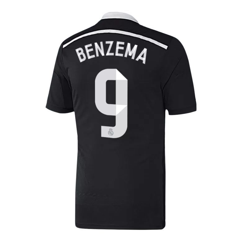 Real Madrid BENZEMA #9 Third Away Soccer Jersey Retro 2014/15 - gojersey