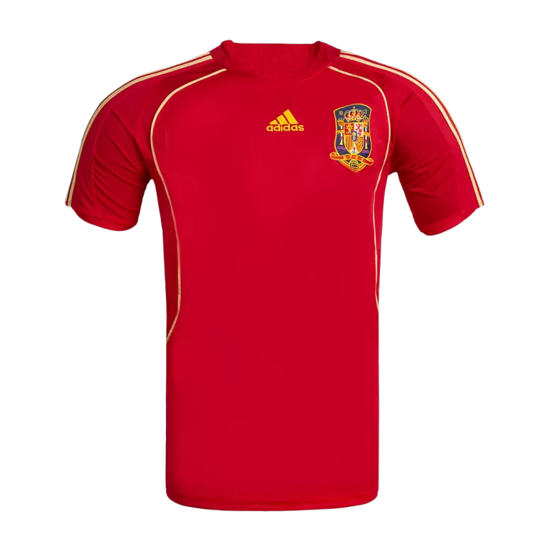 Spain Home Soccer Jersey Retro 2008 - gojersey