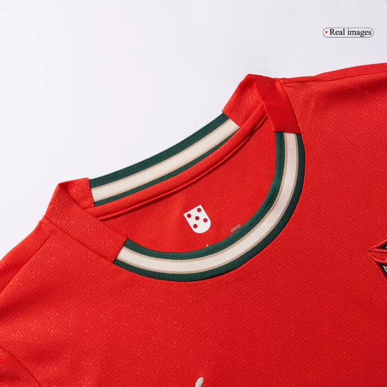 Portugal Home Soccer Jersey 2025 Women - gojersey