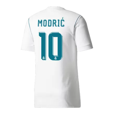 Real Madrid MODRIĆ #10 Home Soccer Jersey Retro 2017/18 - gojersey