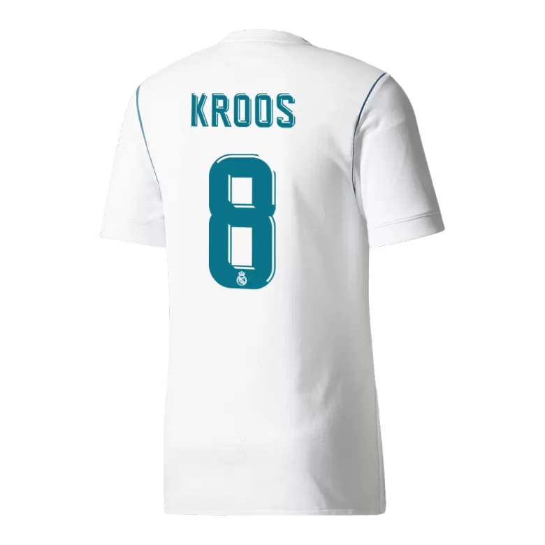 Real Madrid KROOS #8 Home Soccer Jersey Retro 2017/18 - gojersey