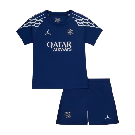 PSG Fourth Away Soccer Jersey Kit 2024/25 Kids(Jersey+Shorts) - gojersey