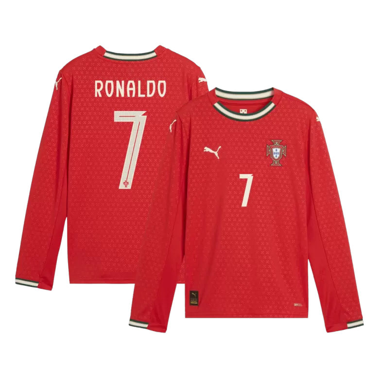 Portugal RONALDO #7 Home Soccer Jersey 2025 - gojersey