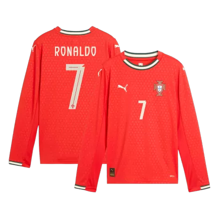 Portugal RONALDO #7 Home Soccer Jersey 2025 - gojersey