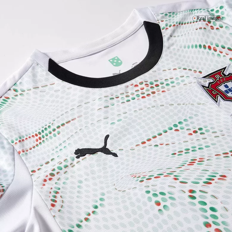 Portugal Long Sleeve Away Soccer Jersey 2025 - gojersey