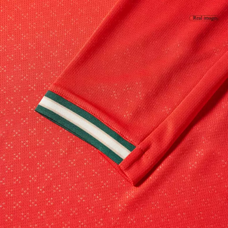 Portugal Long Sleeve Home Soccer Jersey 2025 - gojersey