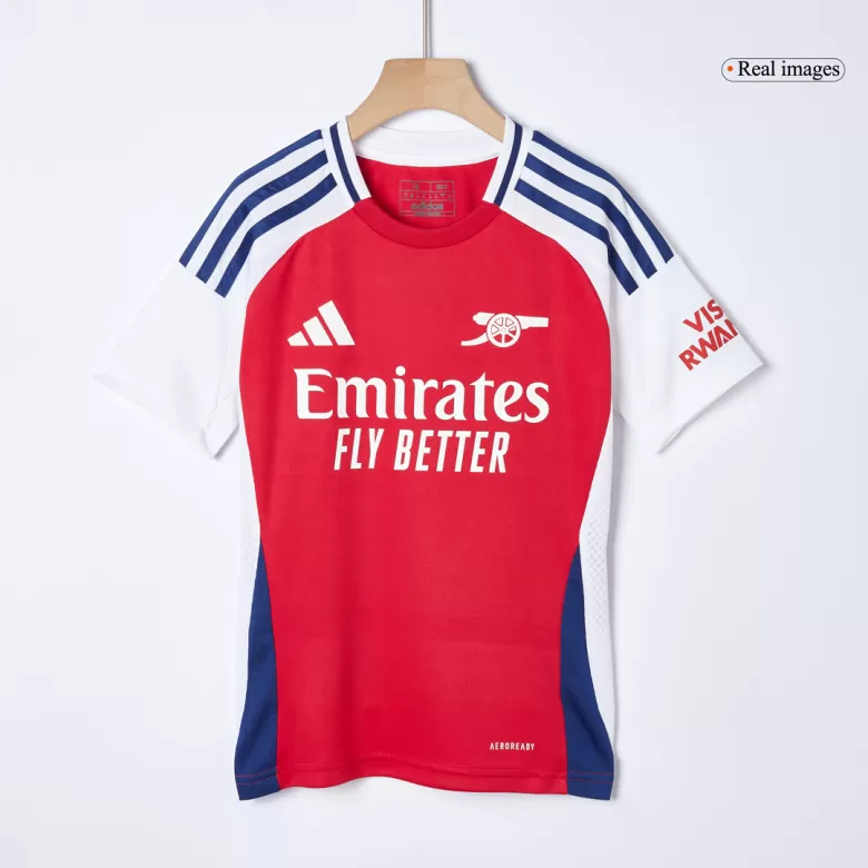 Arsenal Home Jersey Kit 2024/25 Kids(Jersey+Shorts) - gojersey