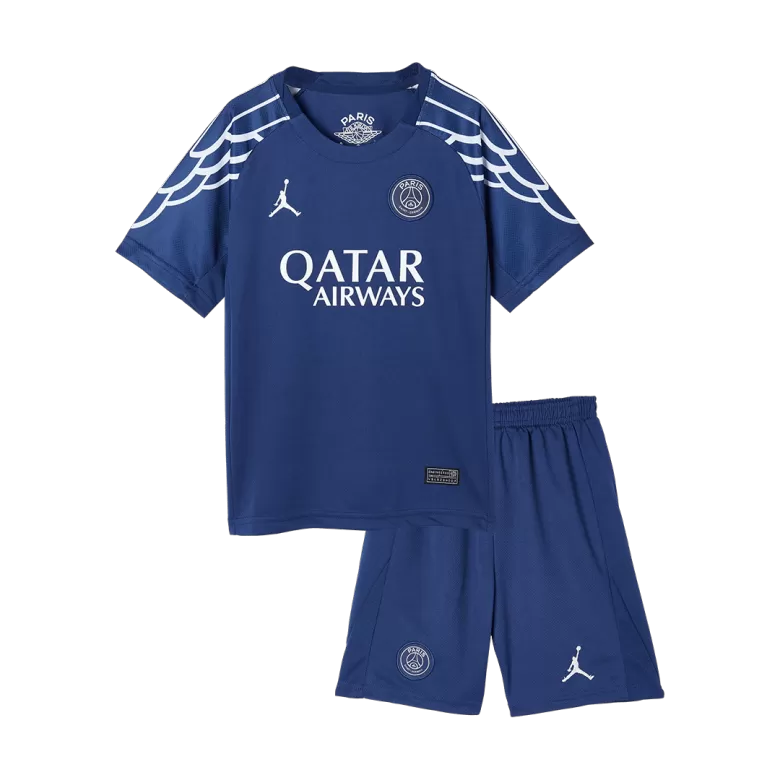 PSG Fourth Away Soccer Jersey Kit 2024/25 Kids(Jersey+Shorts) - gojersey