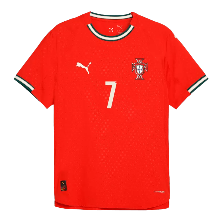 Portugal RONALDO #7 Home Soccer Jersey Authentic 2025 - gojersey