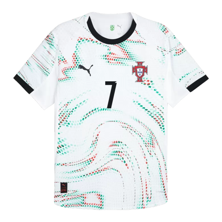 Portugal RONALDO #7 Away Soccer Jersey Authentic 2025 - gojersey