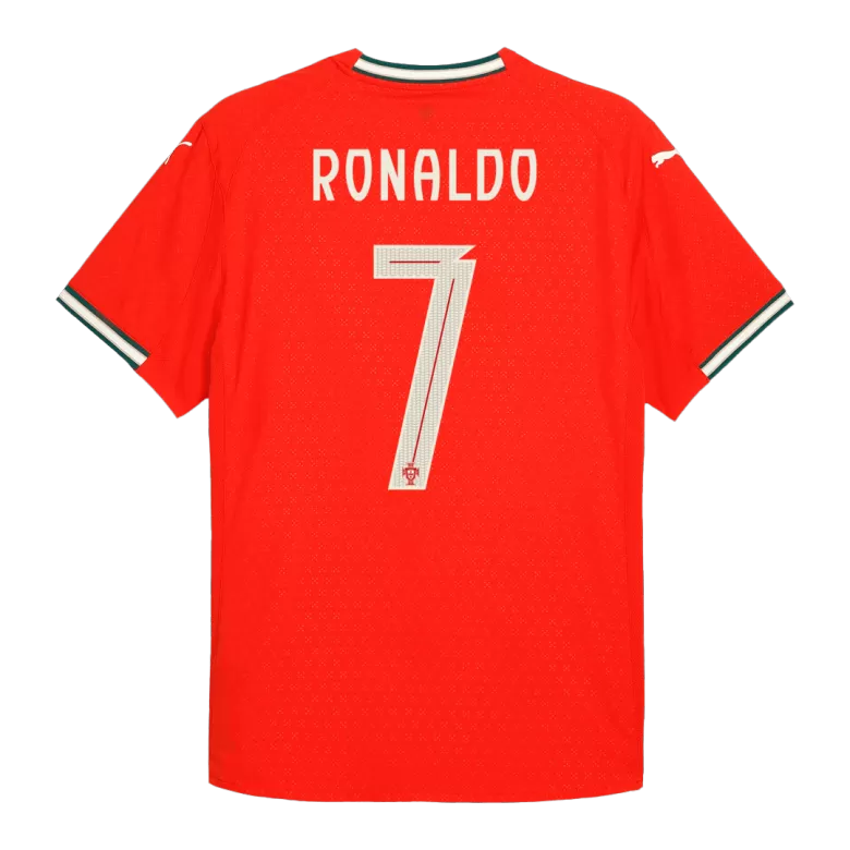 Portugal RONALDO #7 Home Soccer Jersey Authentic 2025 - gojersey