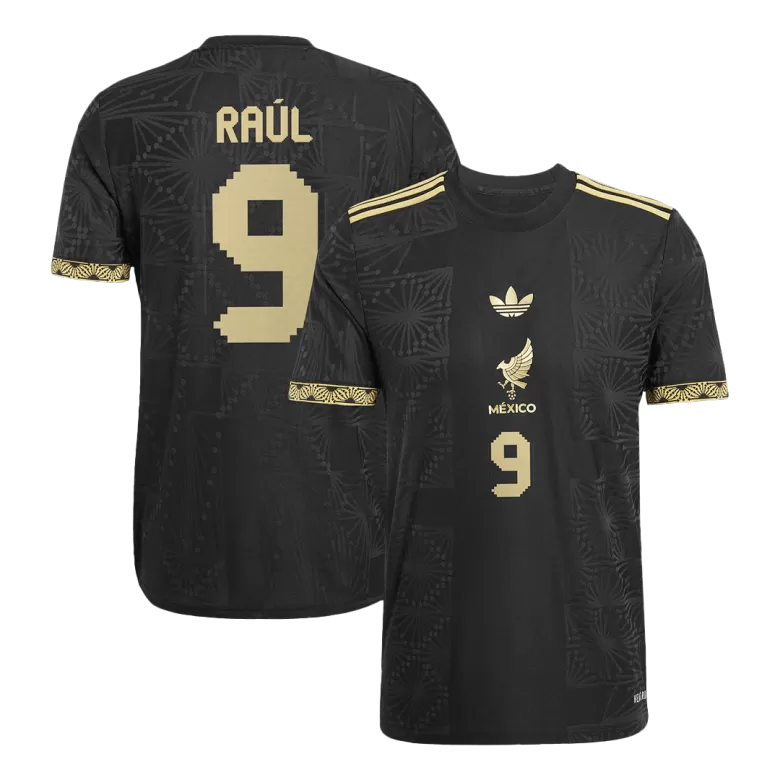 Mexico RAÚL #9 Third Away Soccer Jersey Authentic 2025 -Gold Cup - gojersey