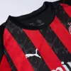 RAFA LEÃO #10 AC Milan Home Soccer Jersey 2025/26 Red&Black - gojersey