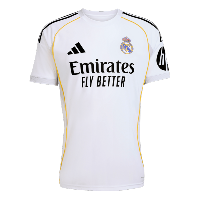 Real Madrid Home Soccer Jersey 2025/26 White - gojersey
