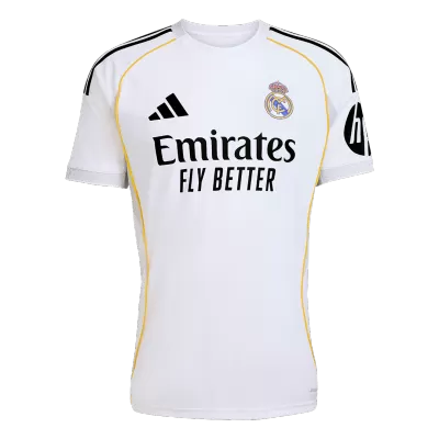 Real Madrid Home Soccer Jersey 2025/26 White - gojersey