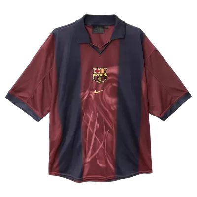 Barcelona Home Soccer Jersey Retro 2000/01 - gojersey