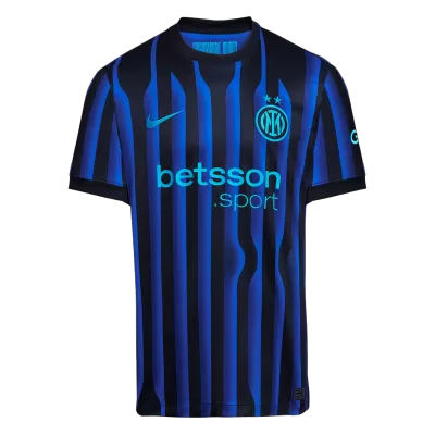 Inter Milan Home Soccer Jersey 2025/26 Blue&Black - gojersey