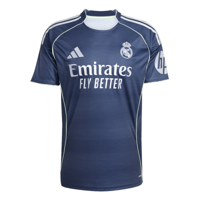 Real Madrid Away Soccer Jersey 2025/26 Navy - gojersey
