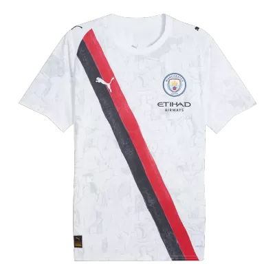 Manchester City KidSuper Soccer Jersey 2025/26 White - Club World Cup - gojersey