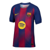 Authentic Barcelona Home Soccer Jersey 2025/26 Red&Blue - gojersey