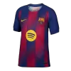 Authentic Barcelona Home Soccer Jersey 2025/26 Red&Blue - gojersey