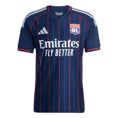 Olympique Lyonnais Away Soccer Jersey 25/26 Navy - gojersey