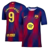 Barcelona LEWANDOWSKI #9 Home Soccer Jersey 2025/26 - gojersey