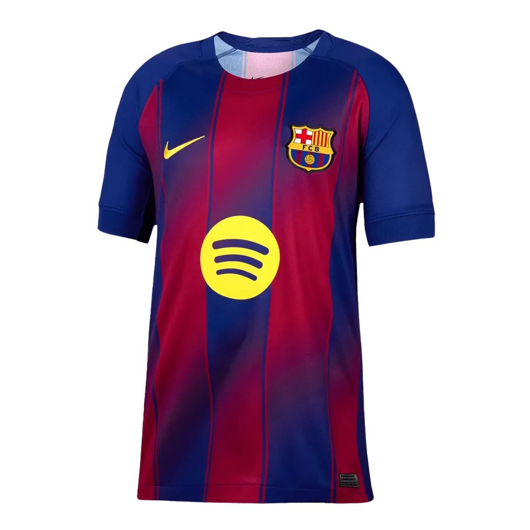Barcelona Home Soccer Jersey 2025/26 Red&Blue - gojersey