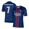 PSG KVARATSKHELIA #7 Home Soccer Jersey 2025/26 - gojersey
