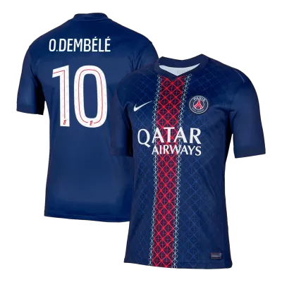 PSG O.DEMBÉLÉ #10 Home Soccer Jersey 2025/26 - gojersey