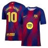 Barcelona LAMINE YAMAL #10 Home Soccer Jersey 2025/26 - UCL Edition - gojersey