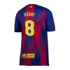 Barcelona PEDRI #8 Home Soccer Jersey 2025/26 - UCL Edition - gojersey
