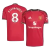 Manchester United B.FERNANDES #8 Home Soccer Jersey 2025/26 - gojersey