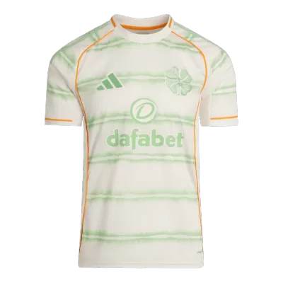 Celtic Third Away Soccer Jersey 2025/26 White - gojersey