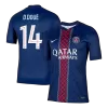 PSG D.DOUÉ #14 Home Soccer Jersey 2025/26 - gojersey