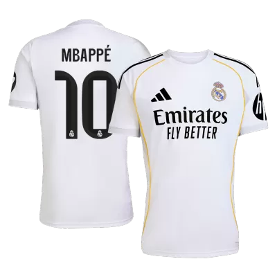 Real Madrid MBAPPÉ #10 Home Soccer Jersey 2025/26 - gojersey