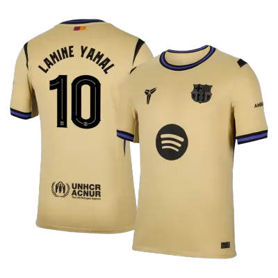 Barcelona LAMINE YAMAL #10 Away Soccer Jersey 2025/26 - UCL Edition - gojersey