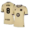 Barcelona PEDRI #8 Away Soccer Jersey Authentic 2025/26 - UCL Edition - gojersey