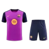 Barcelona Pre-Match Training Soccer Jersey Kit 2025/26 (Jersey+Shorts) - gojersey