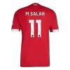 Liverpool M.SALAH #11 Home Soccer Jersey Authentic 2025/26 - gojersey