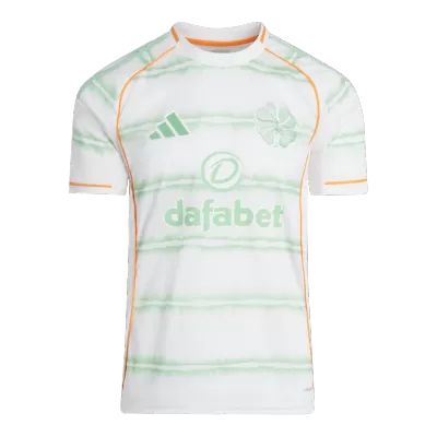 Celtic Third Away Soccer Jersey 2025/26 White - gojersey