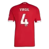 Liverpool VIRGIL #4 Home Soccer Jersey Authentic 2025/26 - gojersey