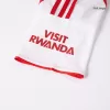 RICE #41 Arsenal Home Soccer Jersey 2025/26 Red - gojersey