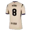 Barcelona PEDRI #8 Away Soccer Jersey Authentic 2025/26 - UCL Edition - gojersey