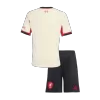 Kid's Liverpool Away Soccer Jersey Kit(Jersey+Shorts) 25/26 White - gojersey