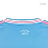 Kid's Inter Miami Third away Soccer Jersey Kit(Jersey+Shorts) 2025 Blue - gojersey