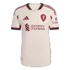 Authentic Liverpool Away Soccer Jersey 25/26 White - gojersey