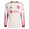 Liverpool Away Soccer Jersey Retro 2025/26 - Long Sleeve - gojersey