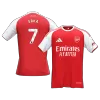 SAKA #7 Arsenal Home Soccer Jersey 2025/26 Red - gojersey